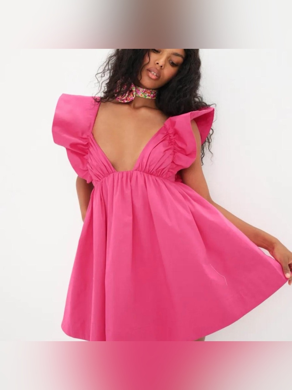 $248 For Love & Lemons Clementine Mini Dress
Size XXS NWT - Picture 3 of 7
